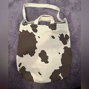 baggu cow tote bag